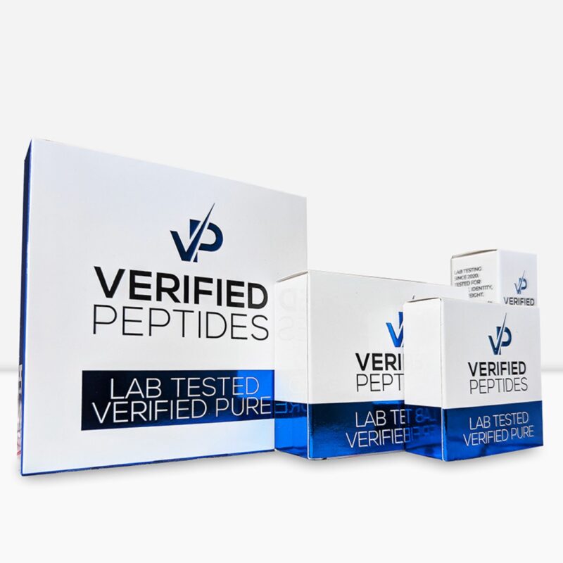 The peptide packaging for the 99% pure lyophilized SS-31 peptide.