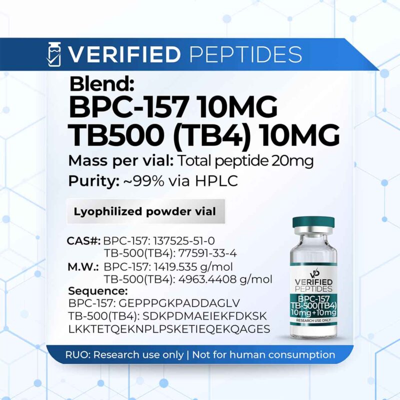 Blend: BPC-157 TB-500 Peptide