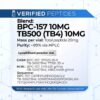 An information sheet for our BPC-157 TB-500 peptide blend.