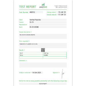 ss-31 Lab Report Test June 2025