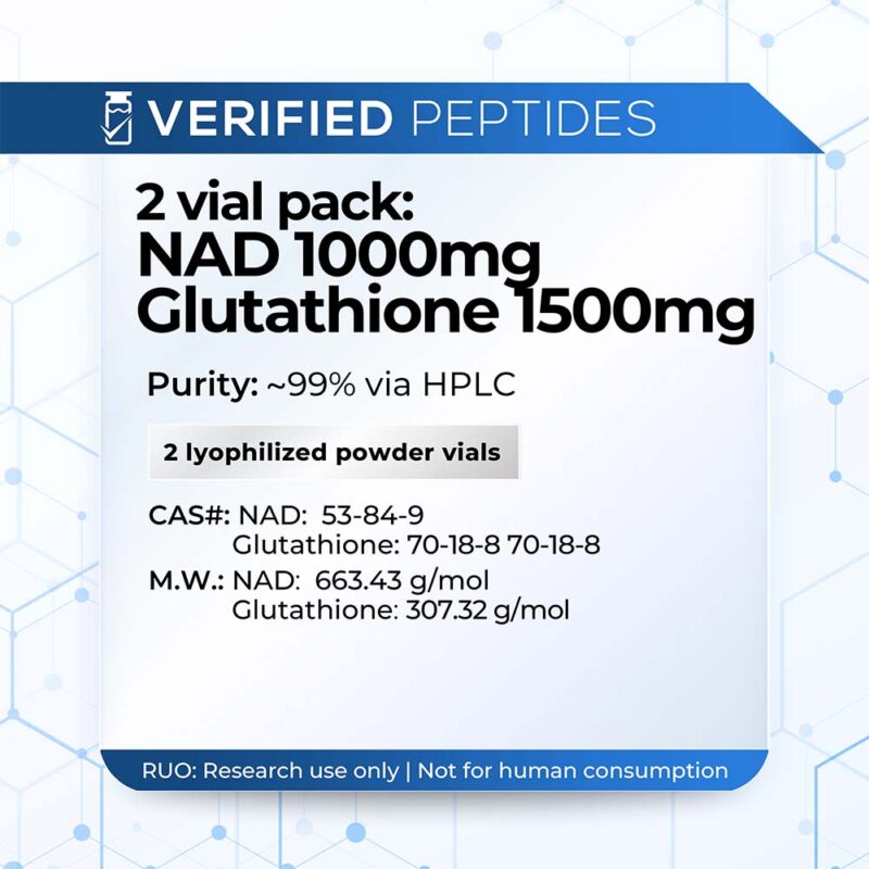 Pack: NAD+ Glutathione