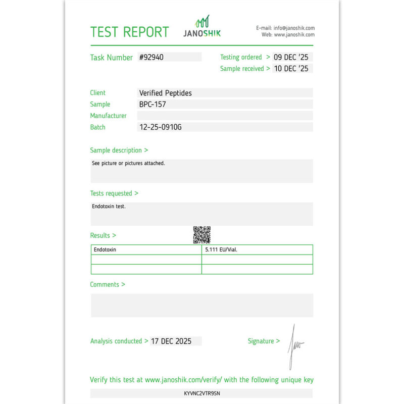 Buy BPC-157 Peptides (10MG)