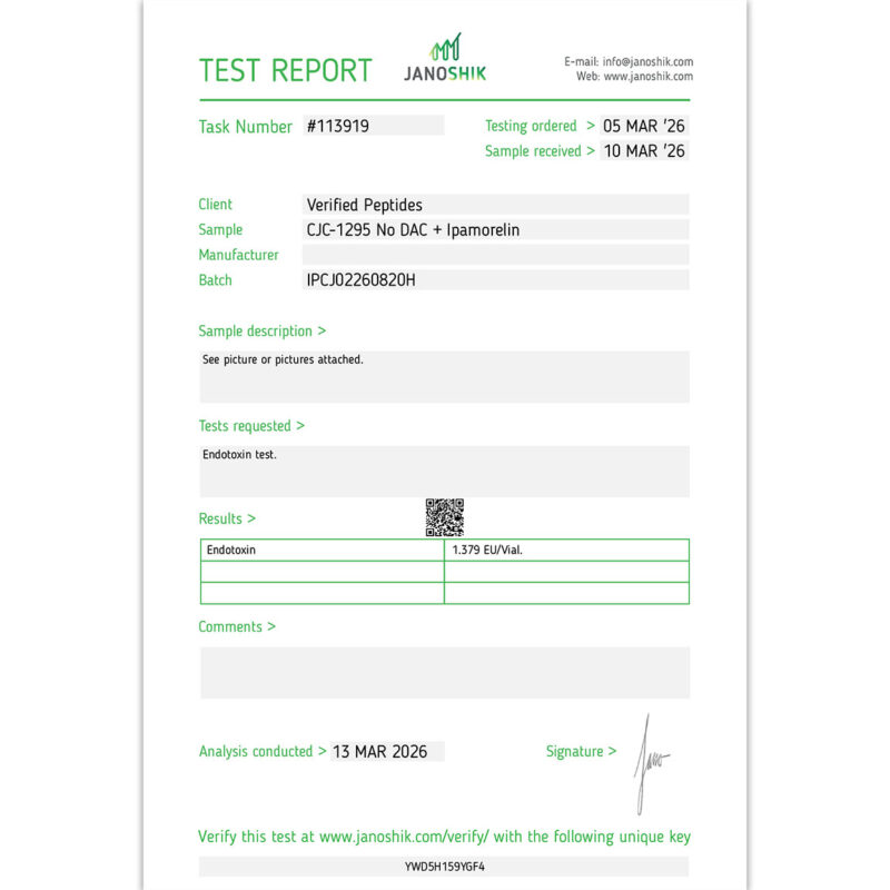 Buy CJC-1295 Ipamorelin Peptide Blend (No DAC) 20MG Online Buy CJC-1295 Ipamorelin Peptide Blend (No DAC) 20MG Online