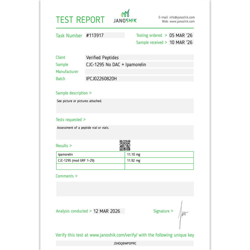 semaglutide bpc 157 reviews CJC-1295 (No DAC) Ipamorelin Blend 5mg/5mg – Peptide Tech main image 0