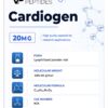 A peptide information sheet for the Verified Peptides 10mg cardiogen peptide.