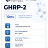 An information sheet for our 10MG G-2 peptide.