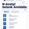 A peptide information sheet for the Verified Peptides 30mg N-Acetyl Selank peptide.