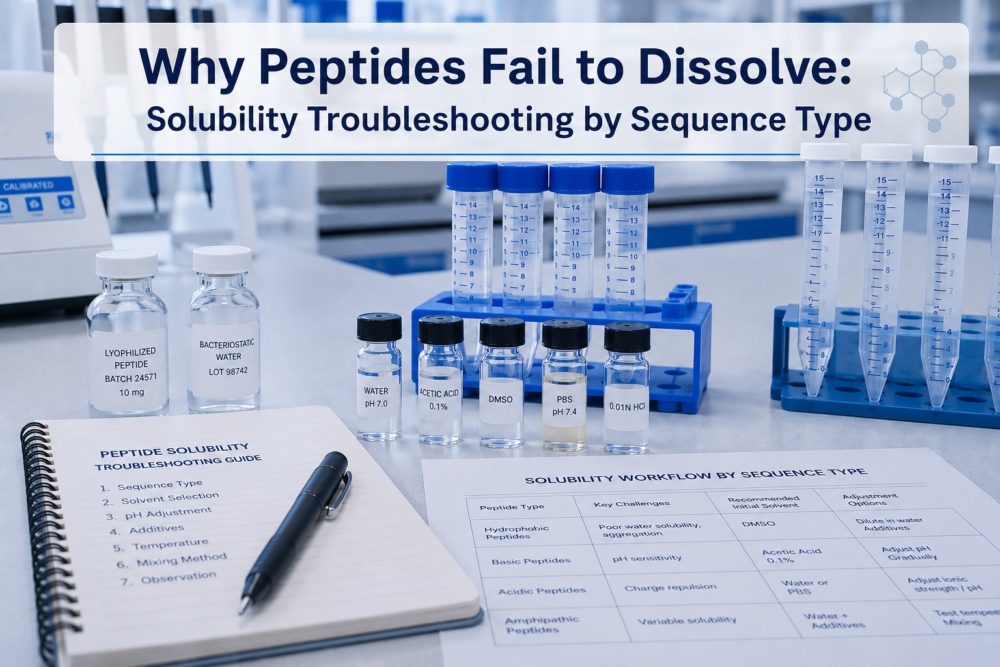 Why peptides fail to dissolve: a solubility troubleshooting guide