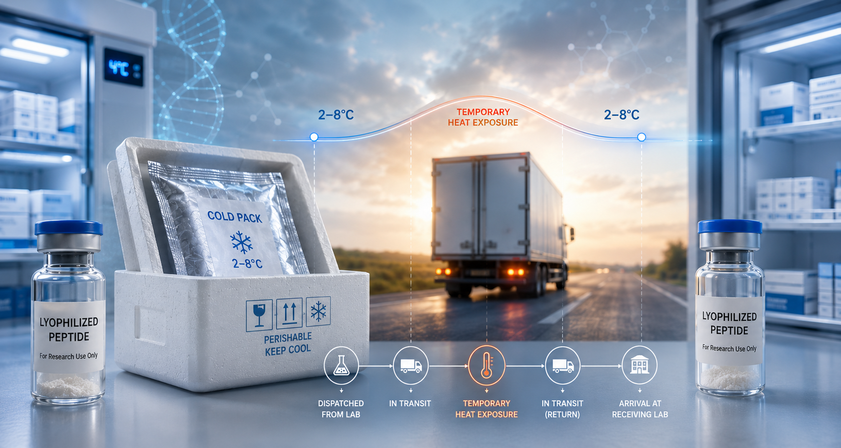 What Happens to Peptides During Shipping?