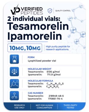 Peptide bundle of Ipamorelin and Tesamoreln