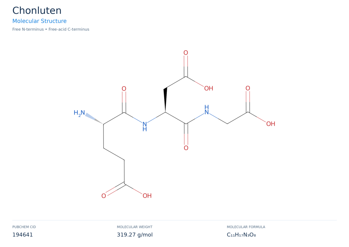chonluten molecular structure diagram