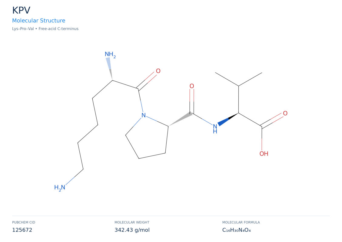 kpv molecular structure diagram