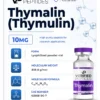 A peptide information sheet for the Verified Peptides 10mg Thymalin (thymulin) peptide.