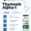 An information sheet for our 10MG Thymosin Alpha-1 peptide.