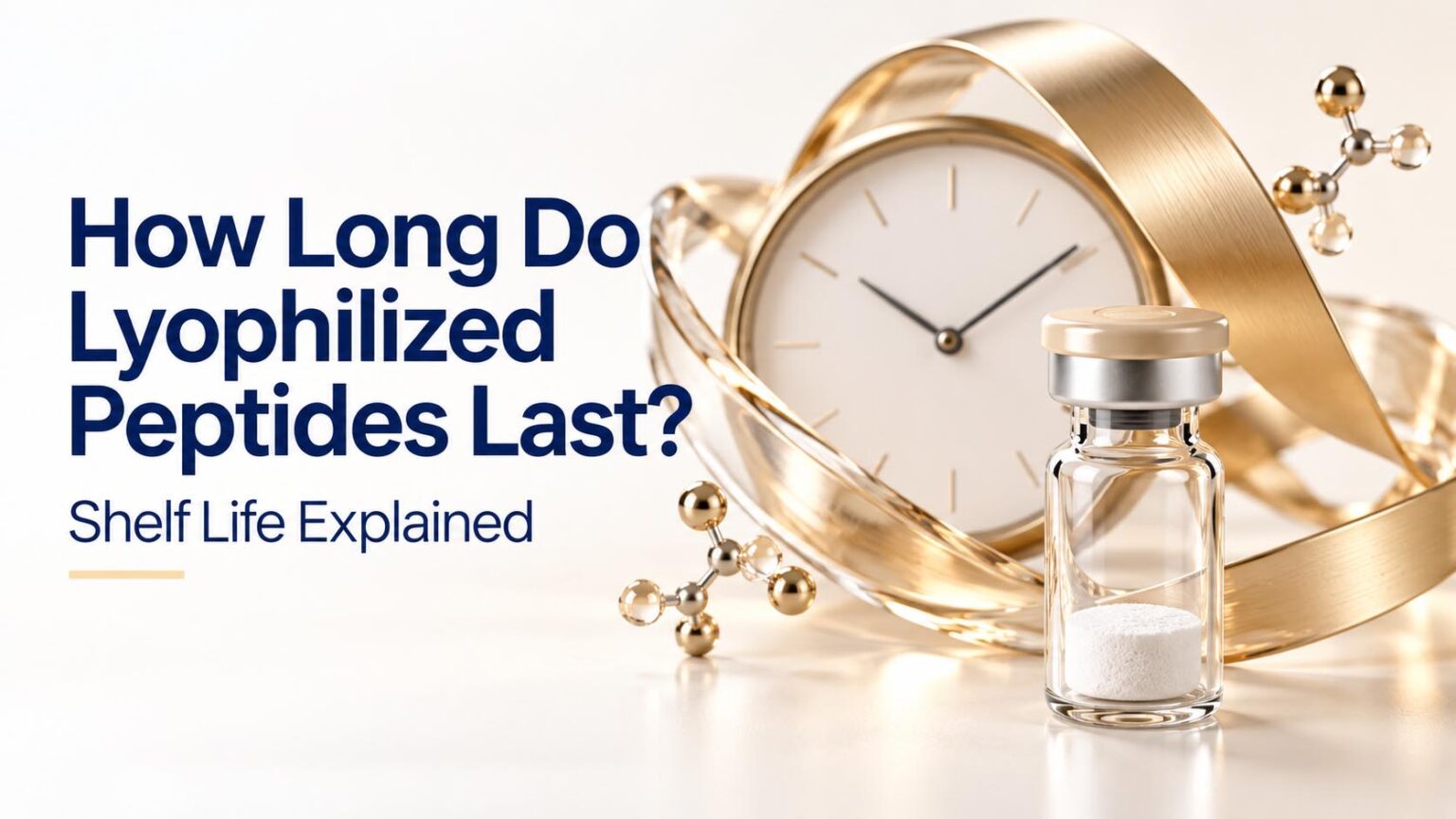 How Long Do Lyophilized Peptides Last? Shelf Life Explained article cover